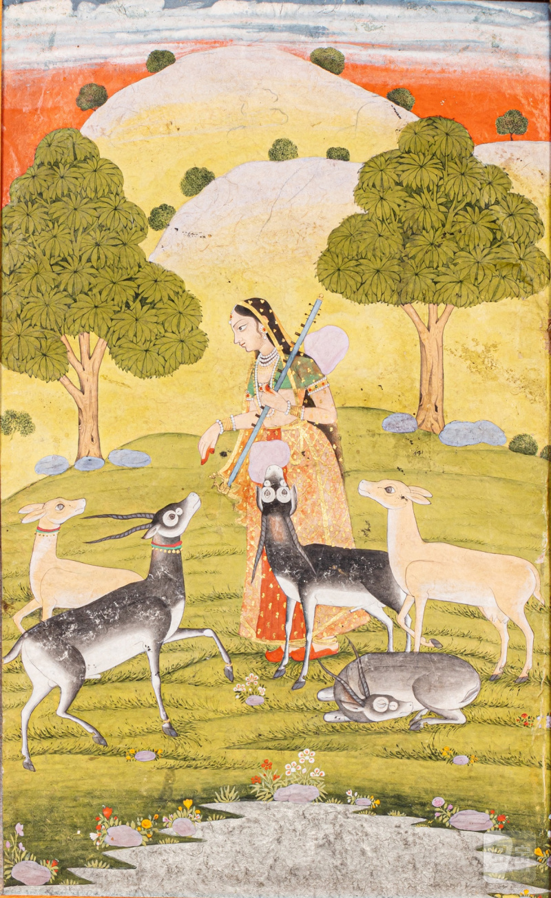 A study collection of eleven miniatures, India, Late 18th / 19th century - 图1